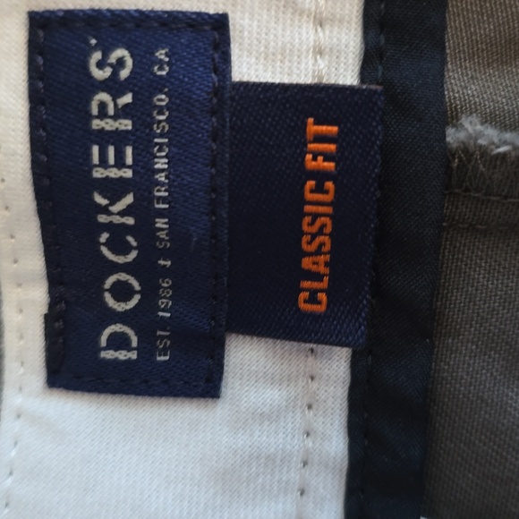 DOCKERS BRAND MENS BROWN KAKHI PANTS SIZE 36x34 - Picture 15 of 16